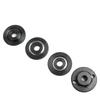 4pcs Inner Outer Flange Nut Set for Angle Grinders Fits Circular Saw Blades with 20 22 22 2mm Inner Diameter and 12mm Groove