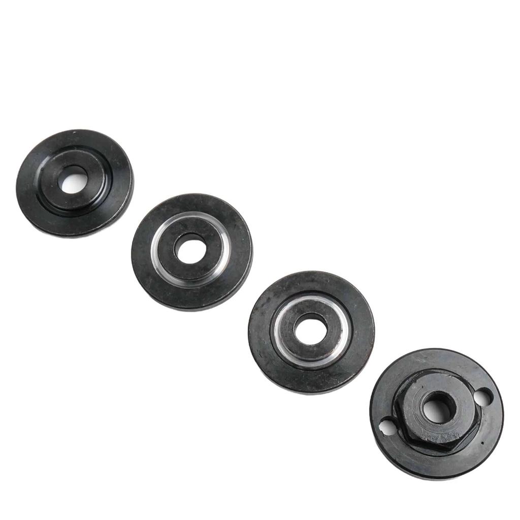 4pcs Inner Outer Flange Nut Set for Angle Grinders Fits Circular Saw Blades with 20 22 22 2mm Inner Diameter and 12mm Groove