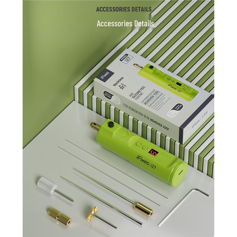 iFixes Electric Glue Remover for Mobile Phone Repair - Tape Roller Tool for LCD Screen Glue Removal, DIY Repair Gadget
