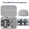 For DJI NEO 2 Drone EVA Carrying Case Organizer Bag Storage Bag Hard Shell RC-N3 Remote Protective Shoulder Pouch Accessories