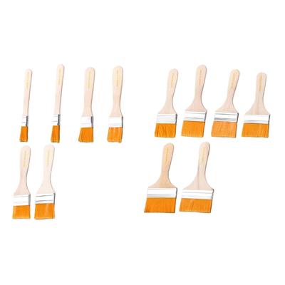 6pcs Nylon Art Paint Brush Set Keyboard Cleaning Brushes For Painting And Cleaning With Comfortable Wooden Handle