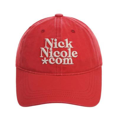 NICK&NICOLE NN DOTCOM SIGNATURE Kšiltovka_VINTAGE RED