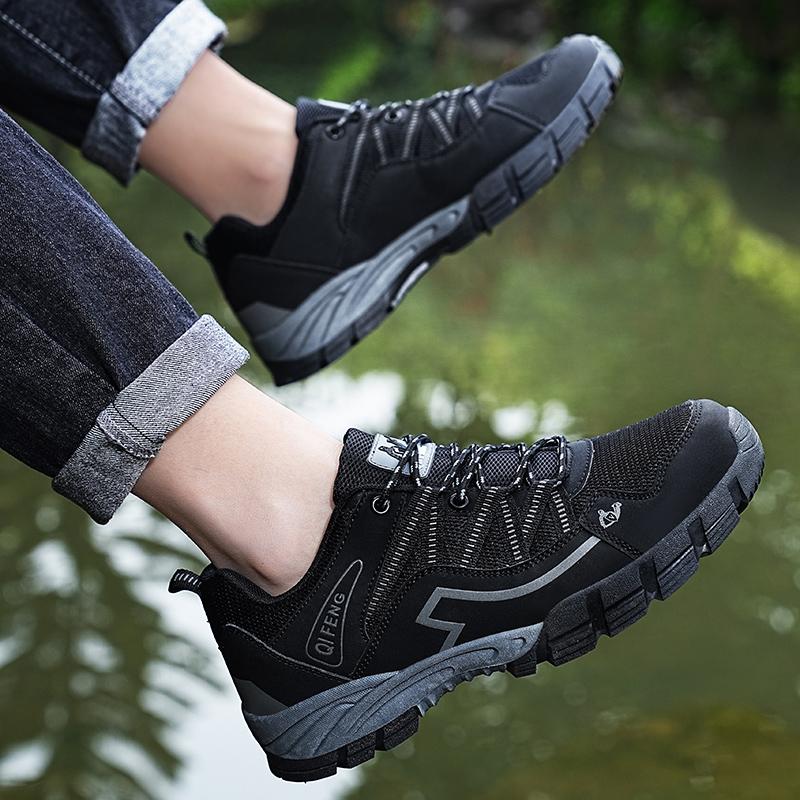 Men Women Hiking Shoes Men's Outdoor Casual Shoes Large Size Anti-slip Wear-resistant Couple's Hiking New Model Sport Shoes