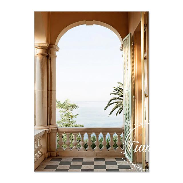 Abstraction Palm Leaf Plant Canvas Painting Botanical Nordic Wall Art Poster Print Scandinavian Decoration Picture Artwork Decor No Frame