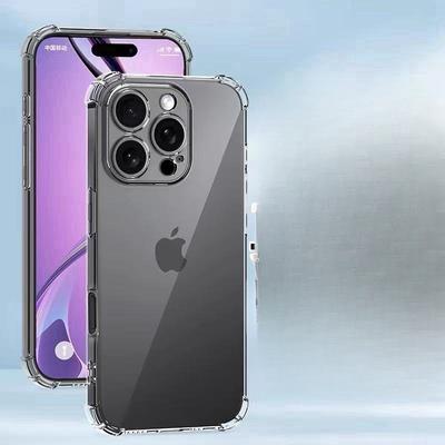 Applicable To Apple 16 Mobile Phone Case IPhone11 Promax Anti-fall 12 4 13 Pro Corner X Transparent 13 14 Soft 15