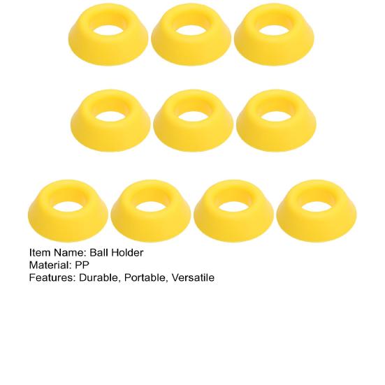 1/10 balení stojánek na pohár na bowlingové koule Držák na kuličkové ložisko Čištění sportovního míče Zobrazovací stojan pro basketbal Fotbal Volejbal Rugby