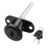 Drawer Lock With 2pcs Keys For Furnitures Plating Color Zinc Alloy