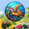 Turtles Window Glass Electrostatic Stickers Anti-collision Static Cling Glass Decals Warning Art Stickers Home Decoration#39