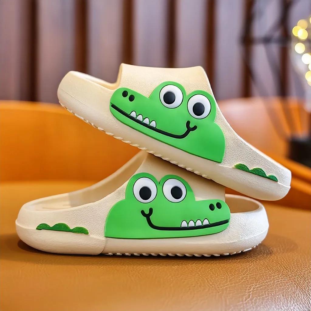 Children's Sandals Summer New Dinosaur Girls' Shoes Home Children's Slippers Comfortable Boys' Shoes Anti Slip Women's Slippers