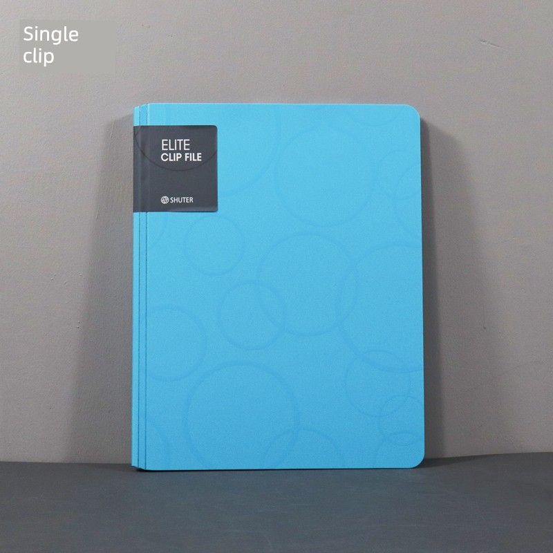 Extra Thick Strong Data Contract Music Score Folder Sky Blue / Single Layer