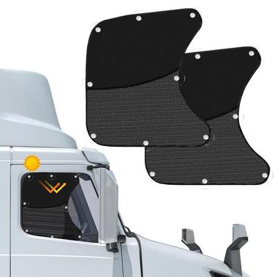 Universal Truck Side Window Sunshade with Suction Cups - Easy Install & UV Protection