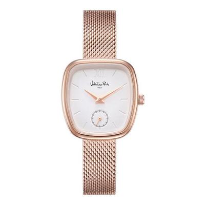 [VALENTINO RUDY] VALENTINO RUDY Square Round Women's Metal Wristwatch VR2592B-WTRG