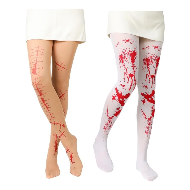Breathable Stretchable Pantyhose Festive Costume Accessories For Halloween Parties Costume Balls And Long Wear