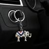 Vintage Elephant Keychain Creative Cute Animal Bag Car Key Ring For Men Women Gift