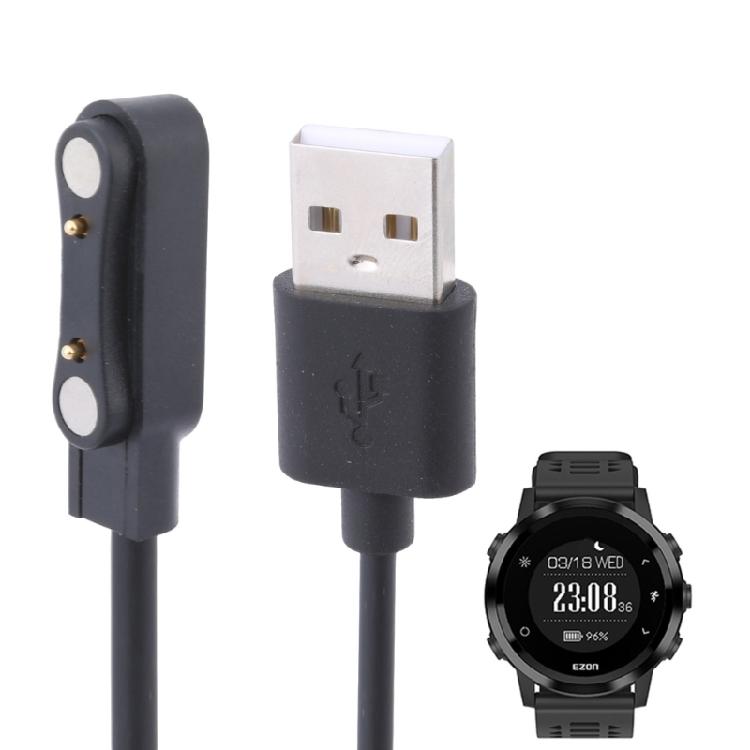 Smartwatch USB Charging Cable Magnetic Charger Cord for Ezon R3B12 Charge Holder
