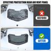 Tampa de Bloqueio de Ventilação do Compartimento Seco Traseiro Spoiler da Janela Traseira Compatível com Corvette C8 2020-2026 Kit de Proteção contra Água para Saída de Ar Traseira Previne Água Excessiva