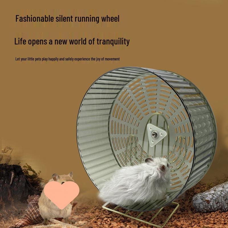 Super Silent Large Hamster Running Wheel - Golden Hamster Roller Pet Toy