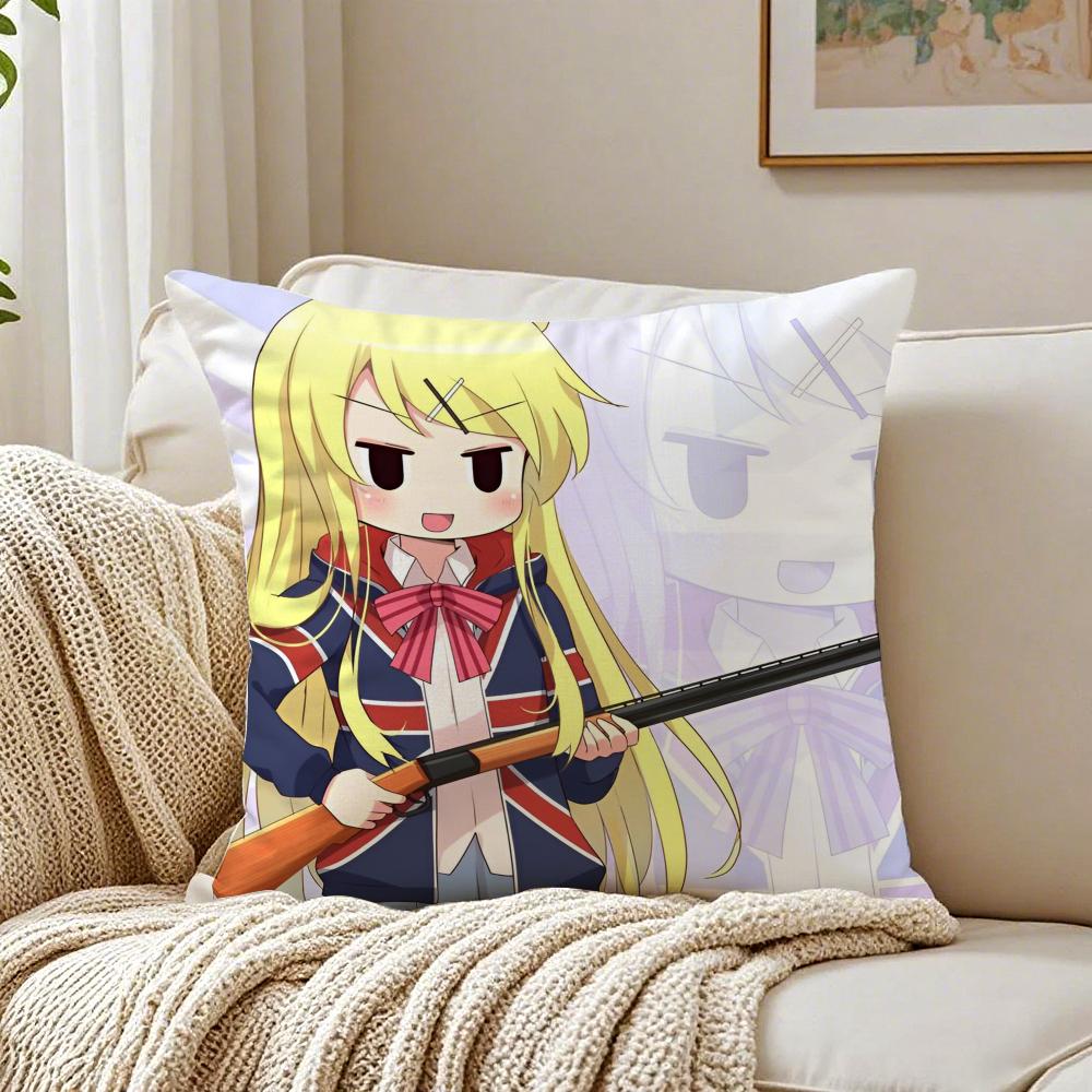 Cute Romantic KKujo Karen Cushion Cover Pillowcase Antidustmite living Room Sofa Decor Cushion Room 30X30cm