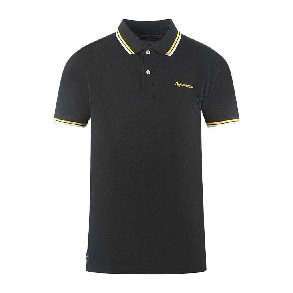 Aquascutum Unisex Dospělý Polokošile s logem a dvojitým lemem límce