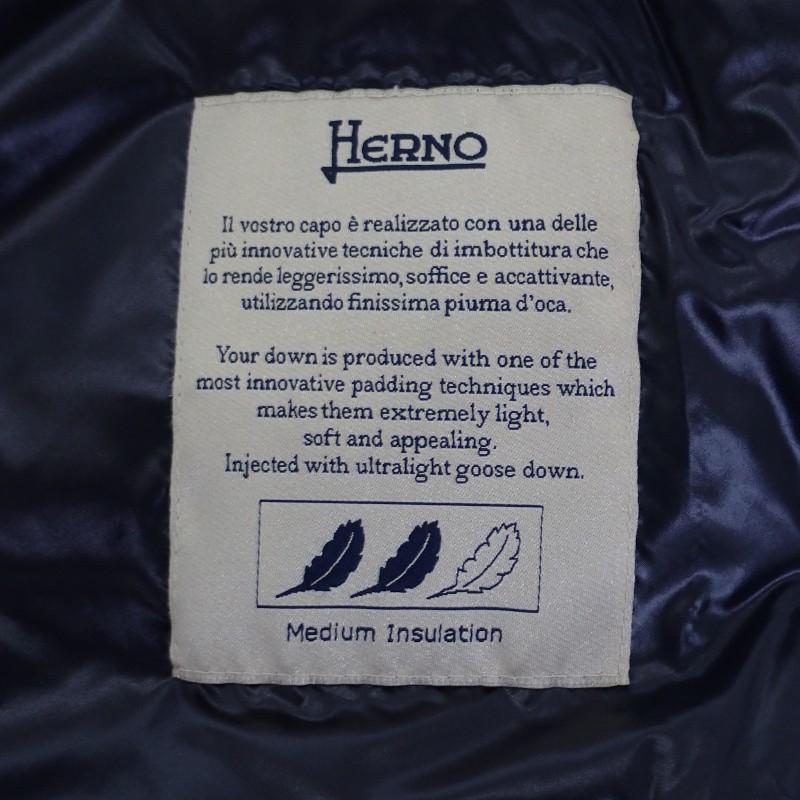 Herno  PI0046DIC120179300 38 Down jacket black Nylon Women