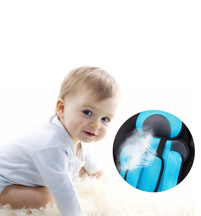 Portable Cross-Border Baby Booster Seat with Fixing Waistband and Cushion for All Seasons