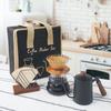 SOTECH Coffee Dripper Set Glass Coffee Pot with Shared Coffee Pot and Coffee Filter Bag Coffee Gift Set for Camping Filter - - (Includes Paper)