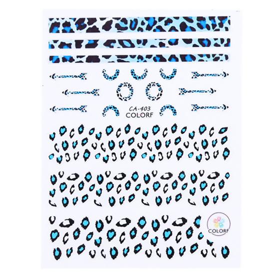 

Наклейка, которую легко наклеить, изысканный модный леопардовый принт #3