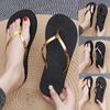 Long Slipper Socks For Women Women Shoes Flat Flip Flops Fashionable Soft Sole Outdoor Beach Flip Flops Chanclas De Mujer