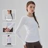 Women's Slim-Fit Long-Sleeve Yoga and Running Top for Autumn and Winter