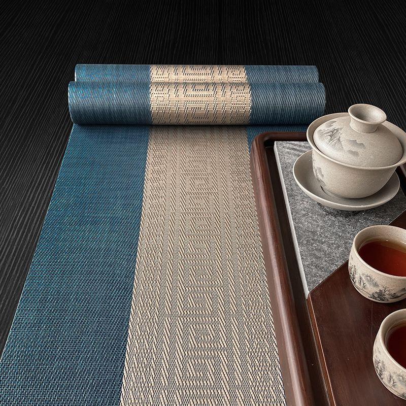 

Скатерть на стол Дзен Новый китайский стиль Синяя подставка для чая Ткань для чайного столика Скатерть для скамейки Кофейный столик Скатерть Подкладка для чайного столика Большой размер Подставка под приборы Blue [width 30cm]] 45cm long