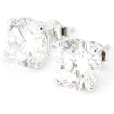 [I3963] - BO Silver 'Essentiel' White (rhodium-plated) - 9 Mm