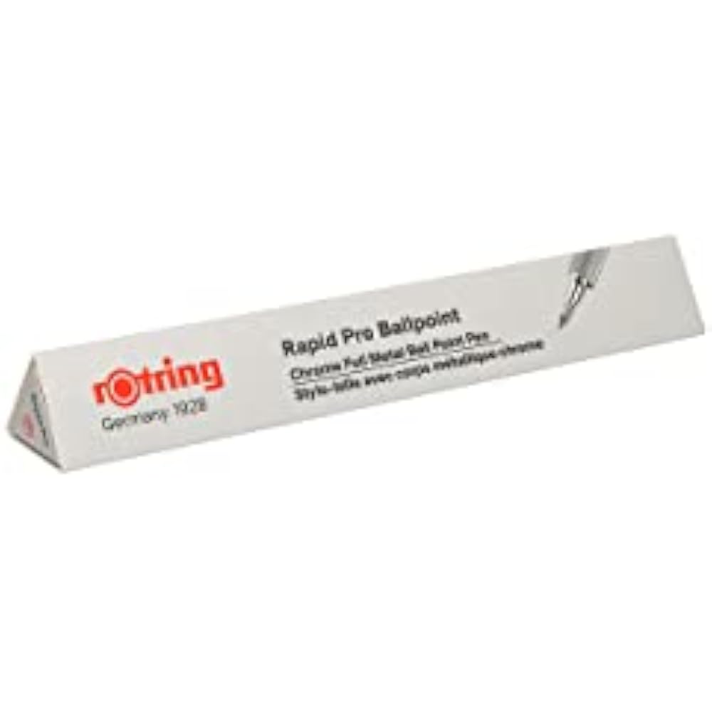 Rottling Ballpoint Pen Rapid Pro Silver 1904-291 [Genuine Japanese]