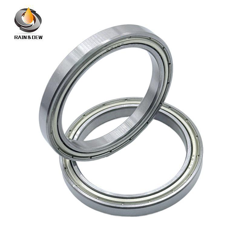 Industrielager 6810ZZ Rillenkugellager, Stahl, 50x65x7mm, doppelseitig eisengedichtet, für Motoren & Werkzeugmaschinen