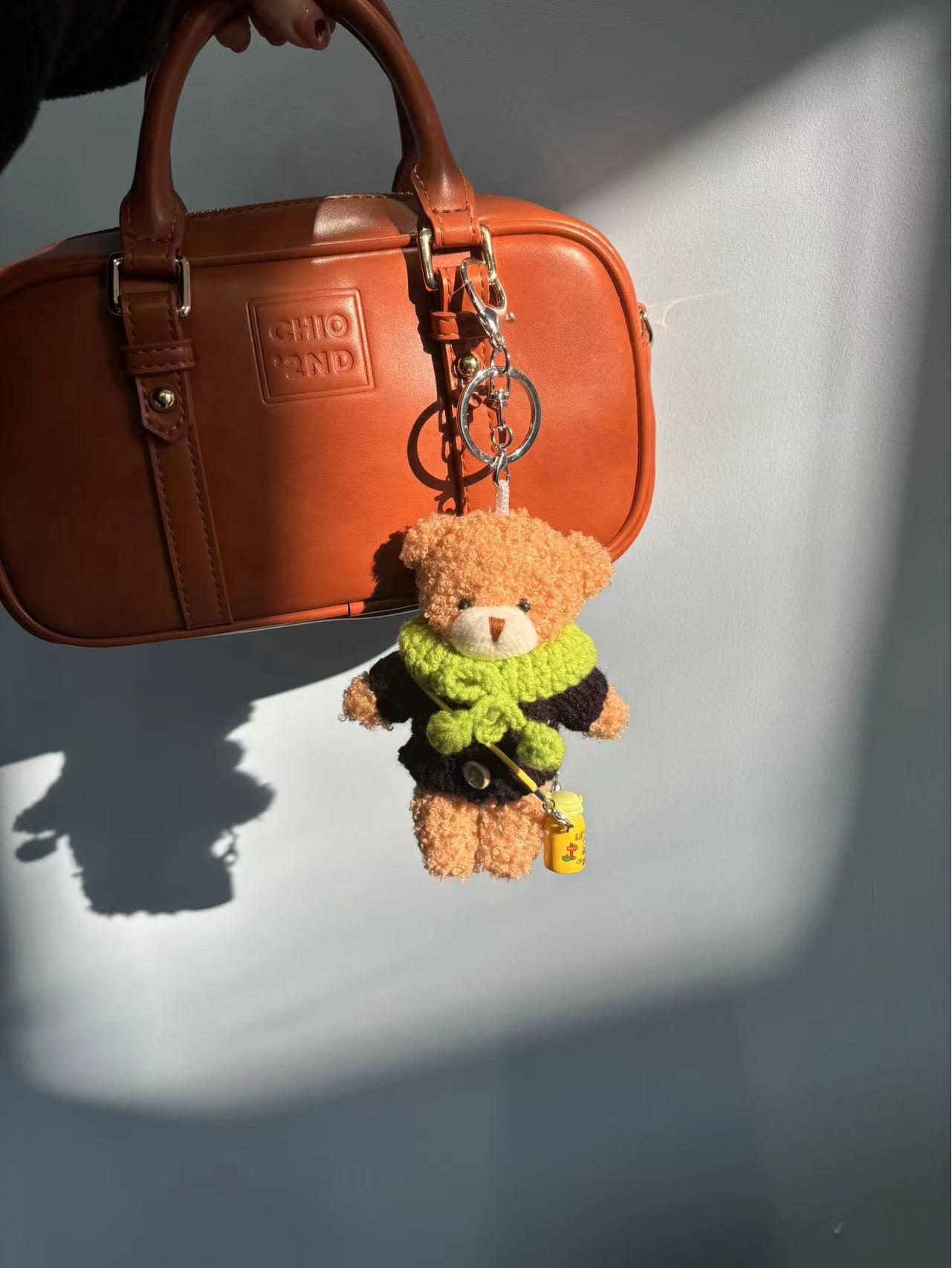 

Супер милый плюшевый медведь брелок и подвеска на сумку