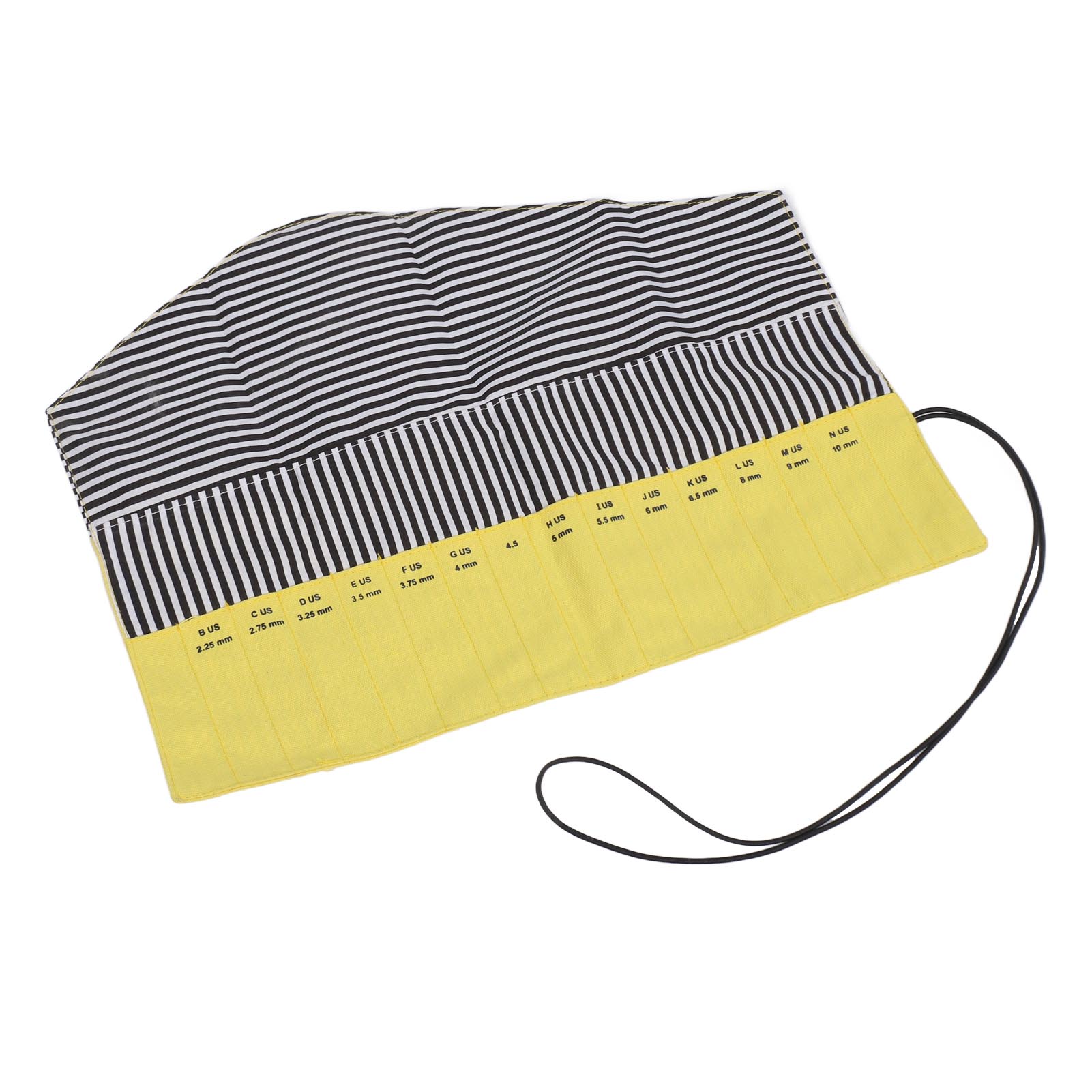 

Сумка для крючков Желтая Складная Водонепроницаемая Ткань Оксфорд Портативный Держатель для спиц для вязания для дома, путешествий, рукоделия