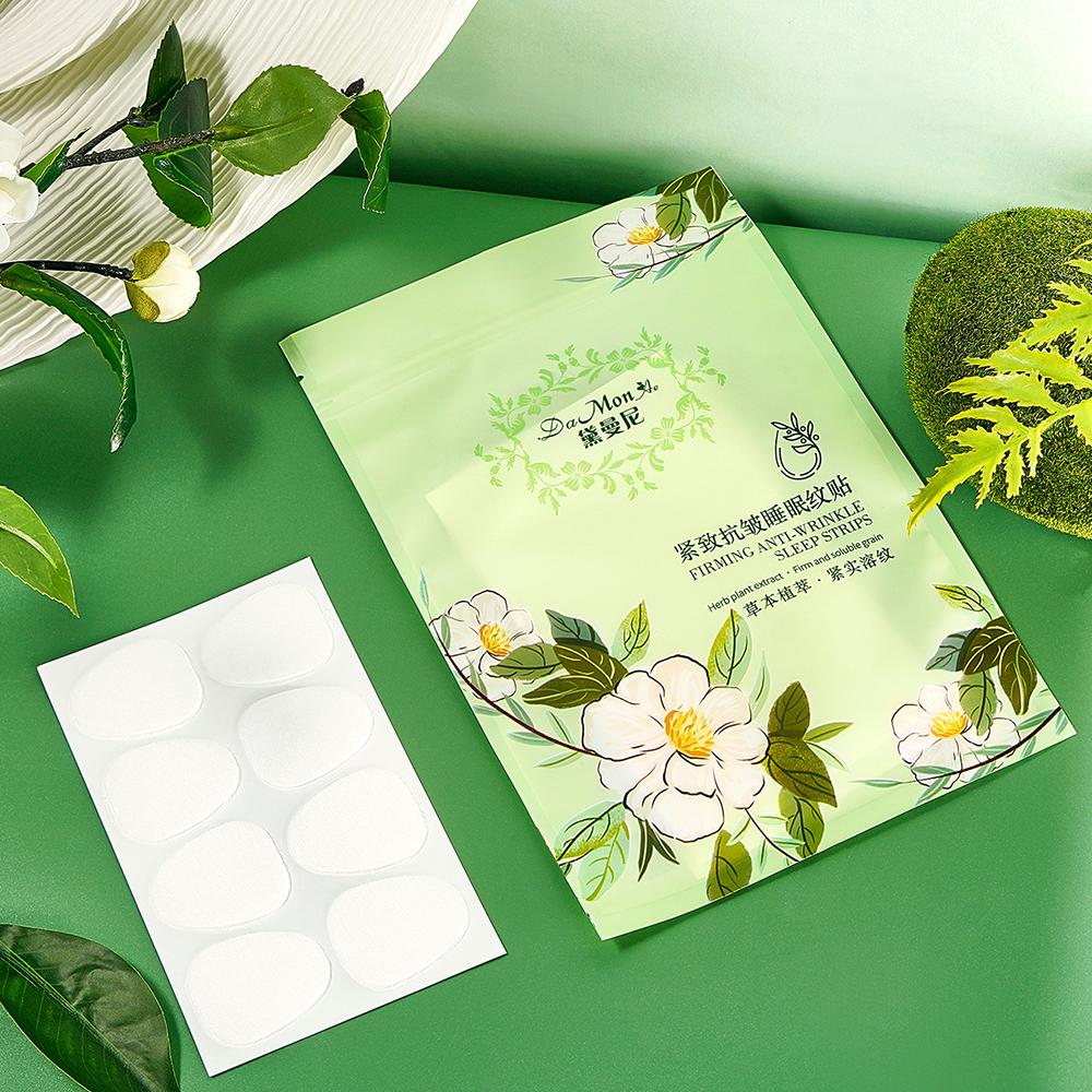 24PCS Beauty Salon Tightening Sleep Pattern Patch Forehead Cheek Wrinkles Crow's Feet Face Sleep Pattern Stickers