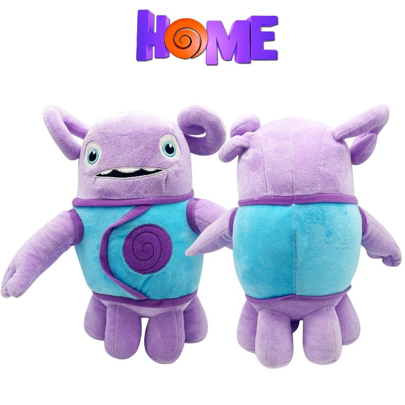 Oh Home Dreamworks Plush Toy Stuffed Doll Purple Alien Game Home Decor Kid Gift