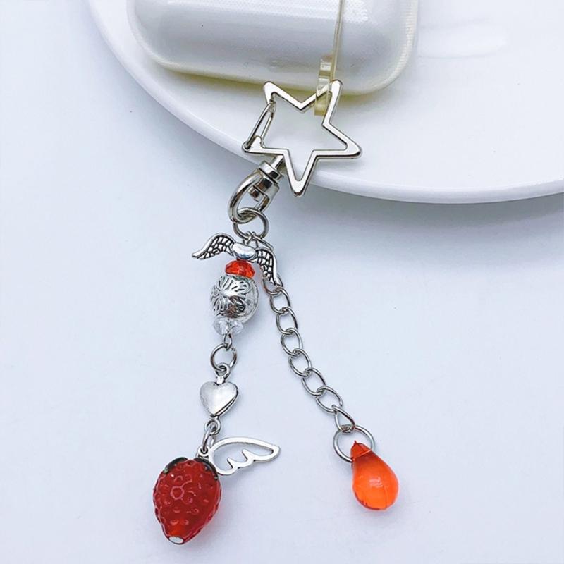 Stylish Bead Keychain Ornament Practical and Stylish Accessory for Everyday Use