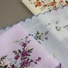 3 fazzoletti vintage in cotone con stampa floreale assortiti Fazzoletti da taschino da donna per la sposa e le damigelle d'onore