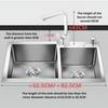 Kitchen Storage Shelf Above The Sink Bowl Draining Rack Multifunctional Dish Knife Rag Spoons Sink Rack Set  Organizer Kitchen