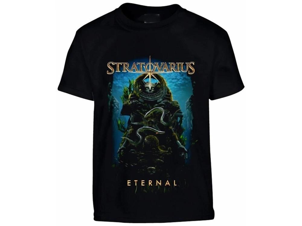 NEW!! Stratovarius  Black Cotton All size S-5XL Gift For Fans T-shirt HO30 Unisex T-Shirt S