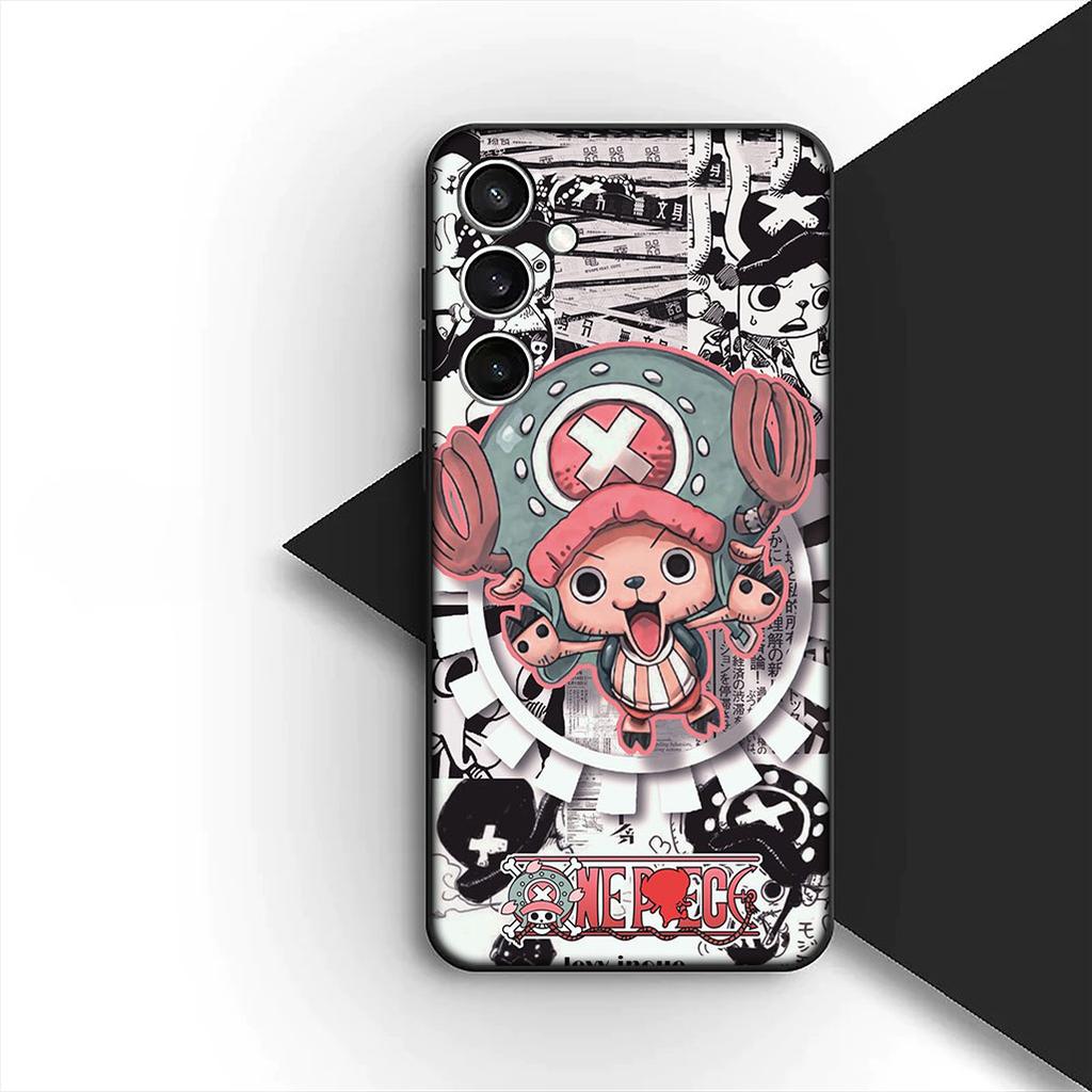 Cover for Samsung Galaxy S20 S22 S21 FE Ultra Plus A07 A17 A15 A16 A25 A57 A37 Phone Case Tony Chopper One Luffys P-Pieces