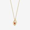 ESTELLE Necklace K10 Yellow Gold January Birthstone Garnet Teardrop Motif [ESTELLE] [Official] [WEB Exclusive] Women's 0452-8185-0019-0000