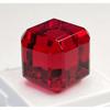 Ruby Red Mozambique Natural 47-49 Ct Cube Cut Fabulous Certified Loose Gemstone