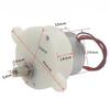 4Pcs 5-100RPM Micro Gear Motor Mini Electric Motor  for Display Stand Stage Light Turntable