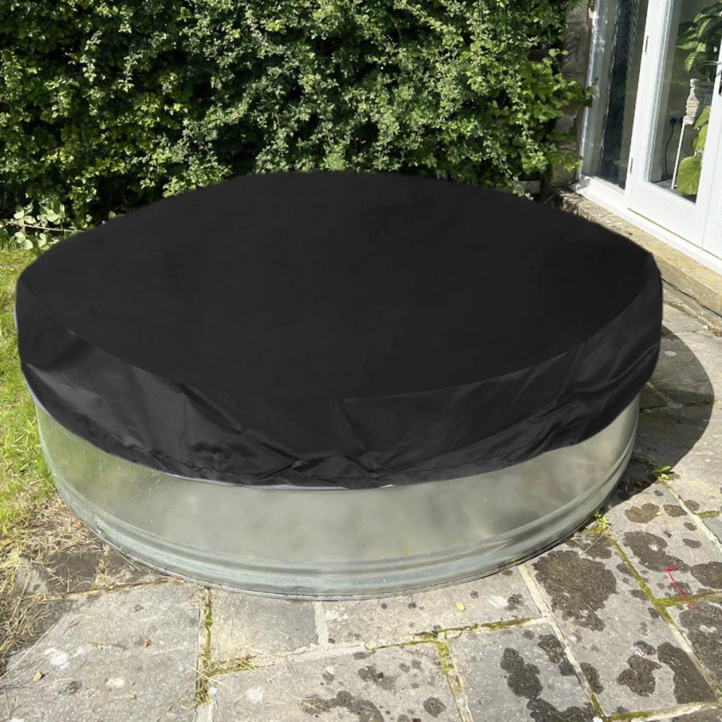 Outdoor Ice Bath Cover Dustproof Waterproof 32x32 and 36 6x36 6 Inches