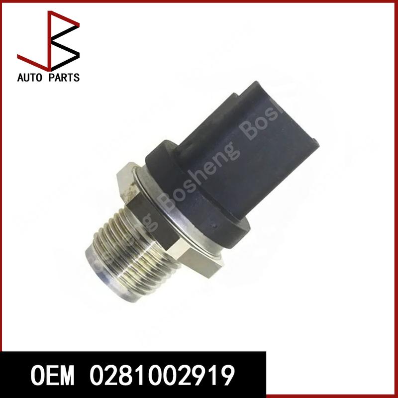 OEM 0281002919 LR022334 Fuel Rail Pressure Sensor Common Regulator For Land Rover Freelander 2 Ccitroen C5 Ppeugeot 407 607 4007
