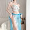 Ye Menglian Erotic Underwear Ancient Hanfu Republic of China Style Sexy Embroidered Pajamas Pure Desire Hot Uniform Temptation Suit