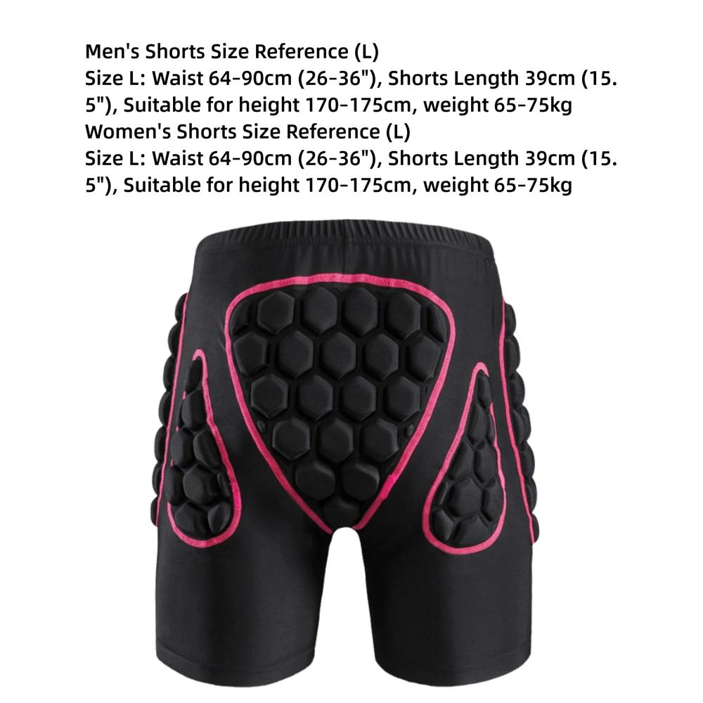 Honeycomb Padding Hip Protector Shorts Outdoor Padded Protective Shorts  Skateboarding