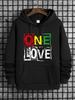 2026 Love Printed Hooded Unisex Hoodies Plus Size Fashion Sweatshirt Long Sleeve Unisex Streetwear Tops